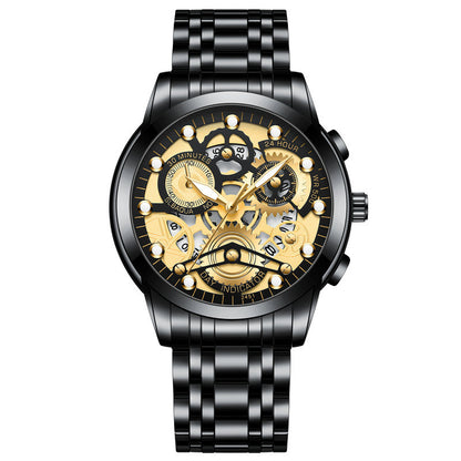 Montre d'affaires creuse non mécanique pour homme - LUXARAH