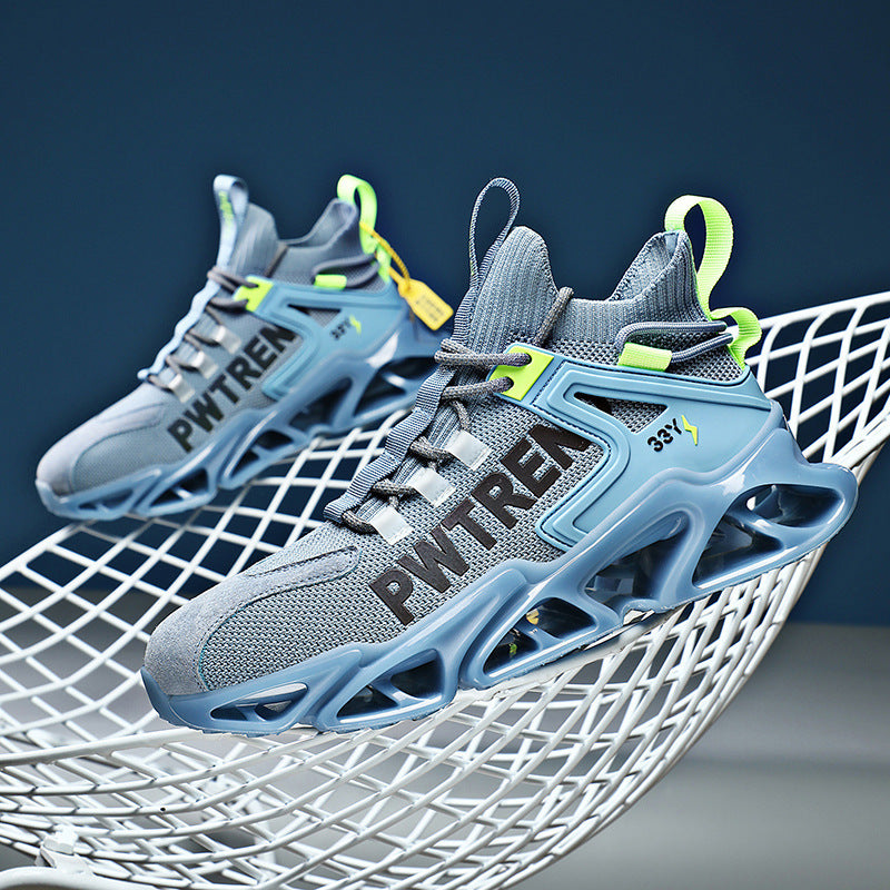 Chaussures de sport tissées volantes, à absorption des chocs, décontractées et polyvalentes - LUXARAH