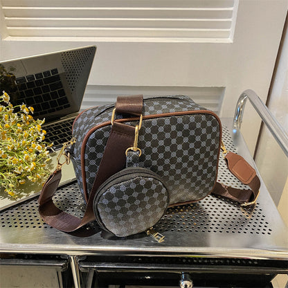 Sacs à bandoulière à motif vintage pour femmes, sac à bandoulière tendance, sac à main de luxe de créateur, sac carré - LUXARAH