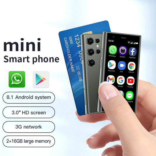 Mini smartphone S23PRO et XS15, écran 30 pouces, 2 Go/16 Go, Android, 3G, Wi-Fi