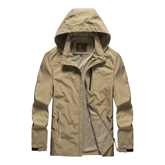 Veste homme plus polaire épaisse décontractée, manteau jeunesse