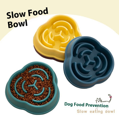Gamelle pour chien à alimentation lente et antidérapante, anti-étouffement - LUXARAH