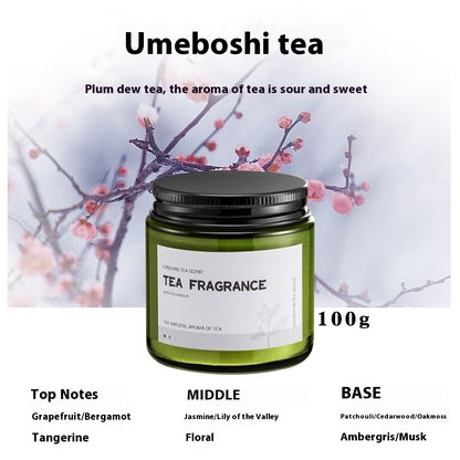 Bougie parfumée à la cire de soja pour l'intérieur