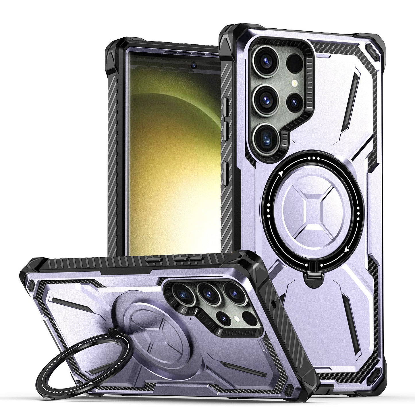 Coque de téléphone magnétique résistante aux chutes