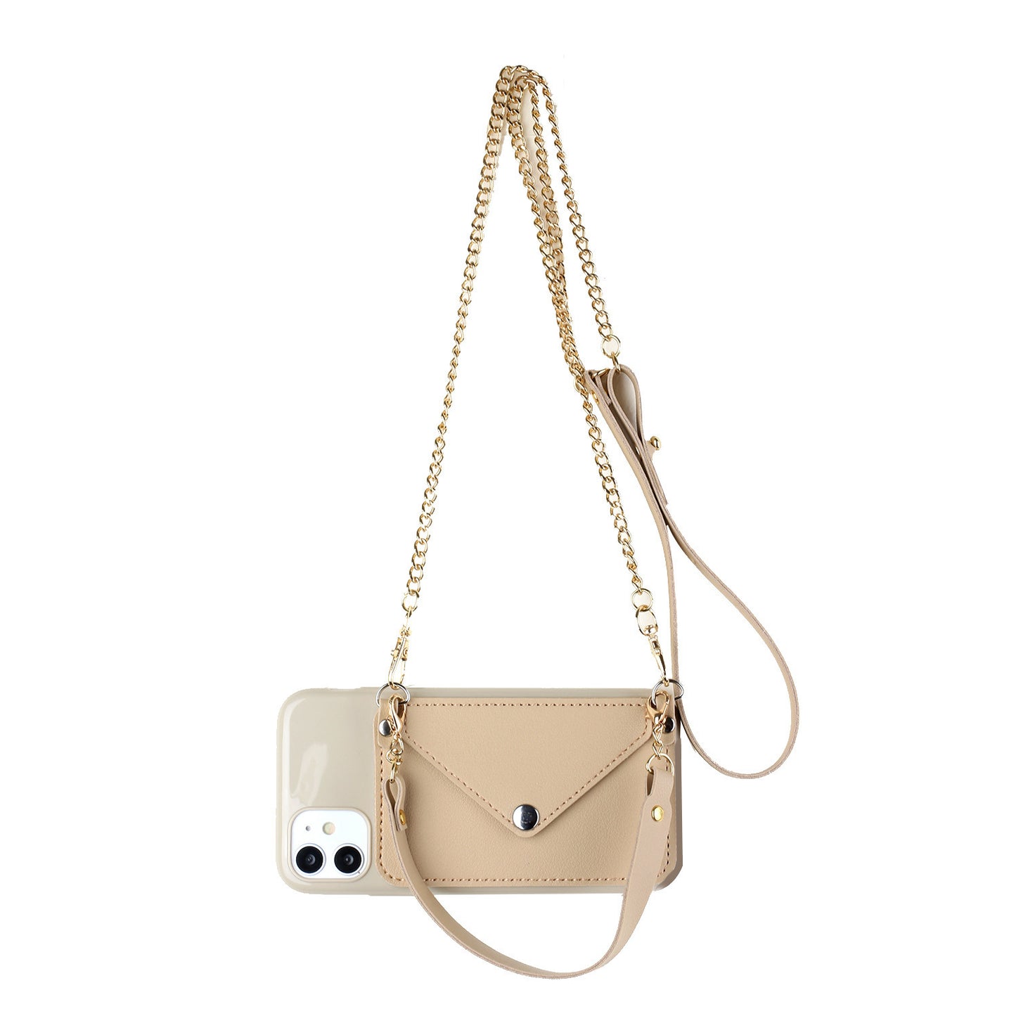 Porte-monnaie Oin avec coque de protection givrée, portable en diagonale