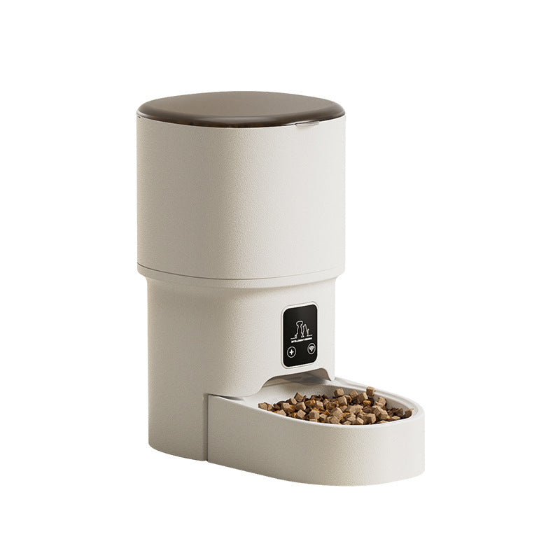 Distributeur automatique de nourriture pour chat et petit chien, 4 L - LUXARAH