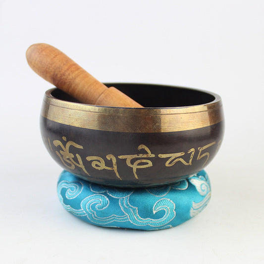Bol chantant Bouddha, Yinbo Nibo, Yoga Méditation, Chant Méditation, Bol de thérapie sonore - LUXARAH