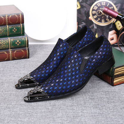 Chaussures en cuir tendance, Chaussures mode homme, Chaussures richelieu homme - LUXARAH