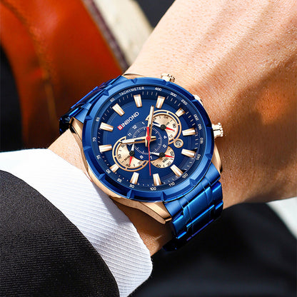 Montre tactique étanche et lumineuse pour moto, chronométrage multipoints - LUXARAH