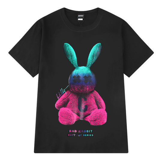 T-shirt oversize à manches courtes pour hommes et femmes de la marque Tide - LUXARAH