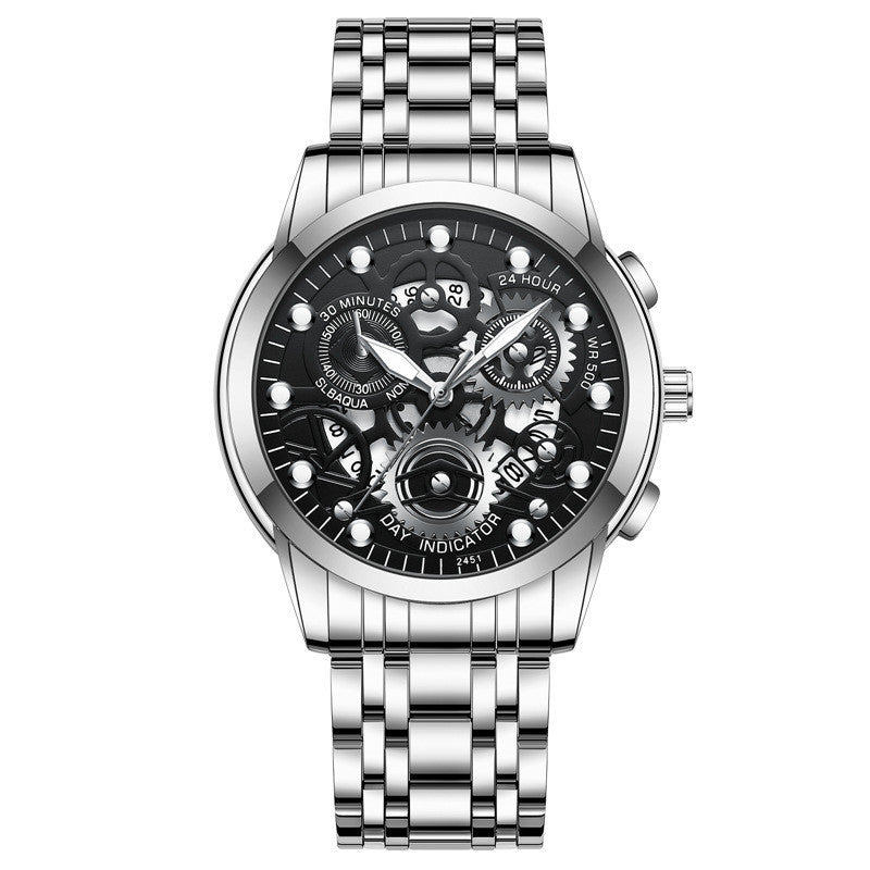 Montre d'affaires creuse non mécanique pour homme - LUXARAH