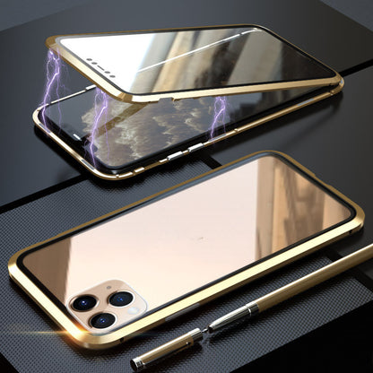 Verre double face pour étui de téléphone portable 11 pouces