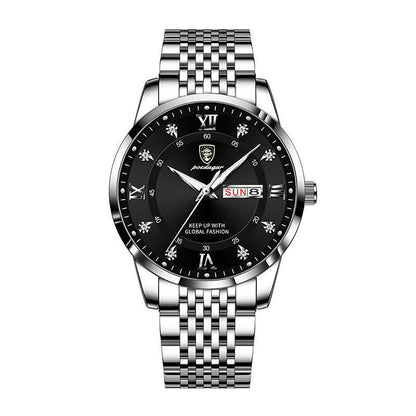 Nouvelle montre homme étanche avec calendrier lumineux - LUXARAH
