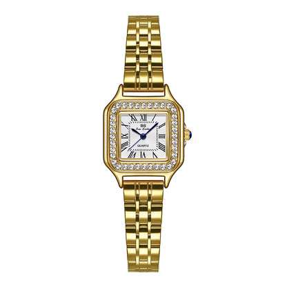 Montre de luxe tendance en acier inoxydable pour femme, bon plan - LUXARAH