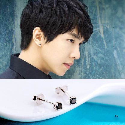 Boucles d'oreilles en argent sterling pour hommes
