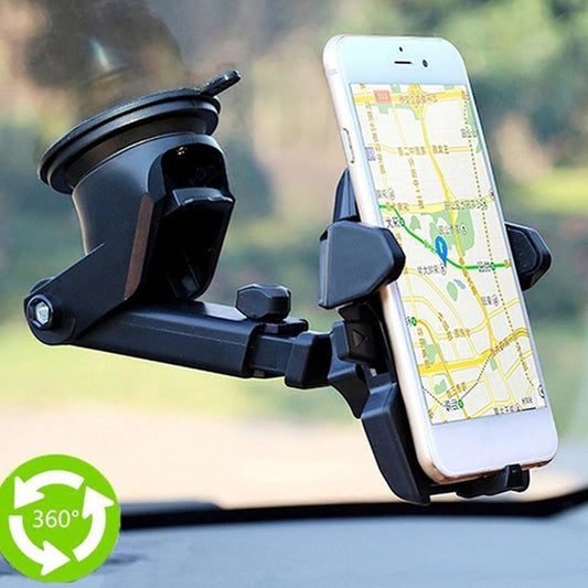 Support de téléphone universel pour pare-brise de voiture, support réglable à ventouse pour téléphone portable