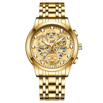 Montre d'affaires creuse non mécanique pour homme - LUXARAH